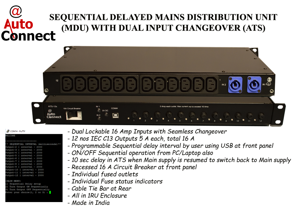 12 way sequential MDU/PDU